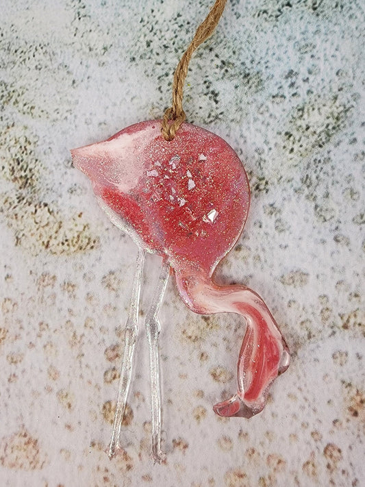 Resin | Flamingo #9 | Resin art | Ocean lover | gift