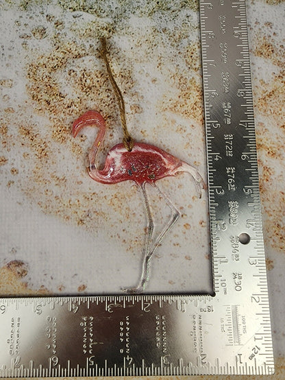 Resin | Flamingo #2 | Resin art |