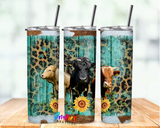 Tumbler | FARM5 | Farm Cows  | Gift | Sarcasm| OSFA |Great Gift- Ladies-Cows| Men