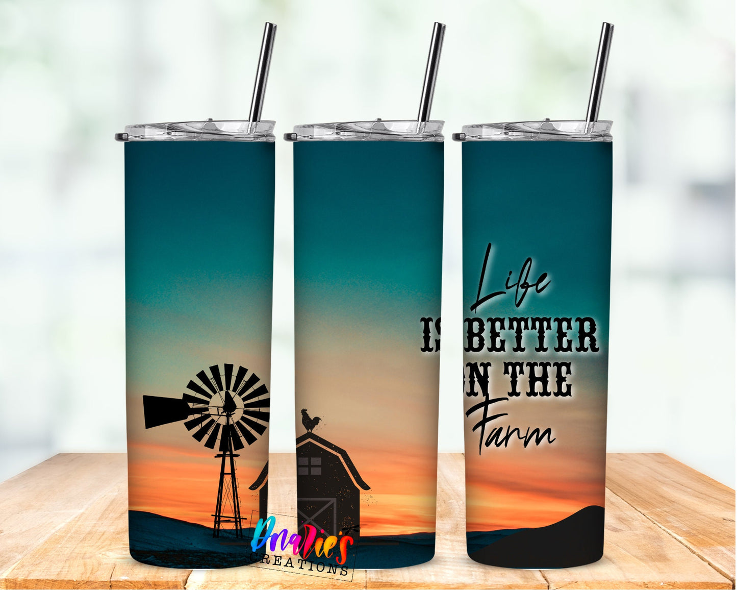 Tumbler | farm life | life is better on the Farm| support your local farmer | Gift| OSFA |Great Gift- Ladies-Cows| Men