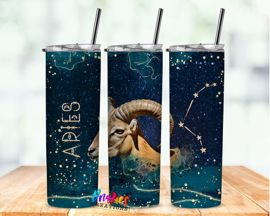 Tumbler | Aries| Celestial | Sarcasm | MOM | Gift | BFF | funny| Beautiful colors