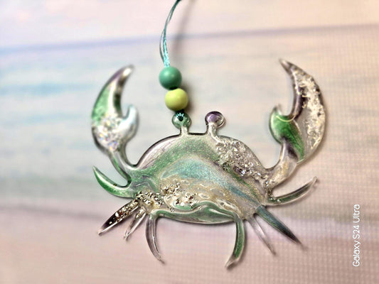 Resin | Sea and water animal 1004 | Ocean lover | gift| Ornament | Car Charm | Mermaid lover |Manatee |seal |Turtle | Whale| Crab|