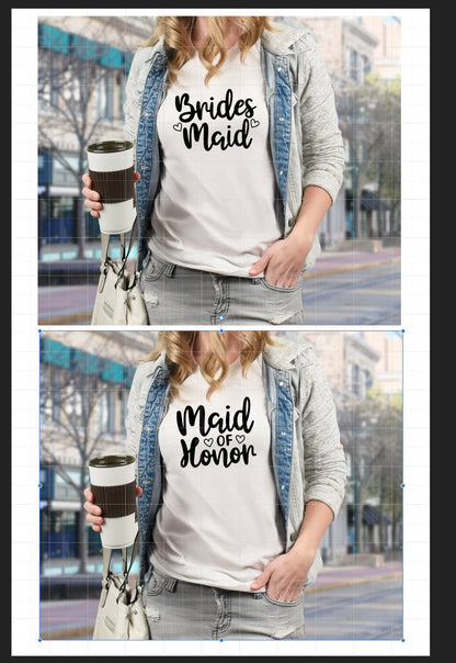 Bridal package | Floral EM1 tumbler, Tshirt and tote package