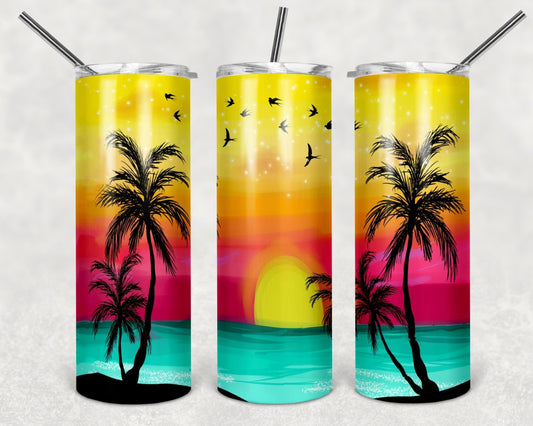 Tumbler | Beach 5 (can be personalized) | my happy place |HOT mom summer | Sarcasm | beach| ocean | Gift | BFF | funny|