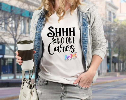 T-shirt | SHHH, no one cares | Bad decisions | Flowers | Drama |Drinking| Beer | summer |