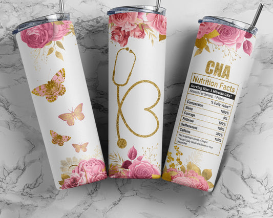 Tumbler | CNA medical field | Hot Mess| Sarcasm | Nurse | Gift | BFF | Profanity| funny|