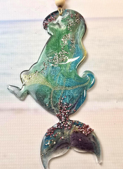 Resin | Sea and water animal 1022 | Ocean lover | gift| Ornament | Car Charm | Mermaid lover |Manatee |seal |Turtle | Whale| Crab|