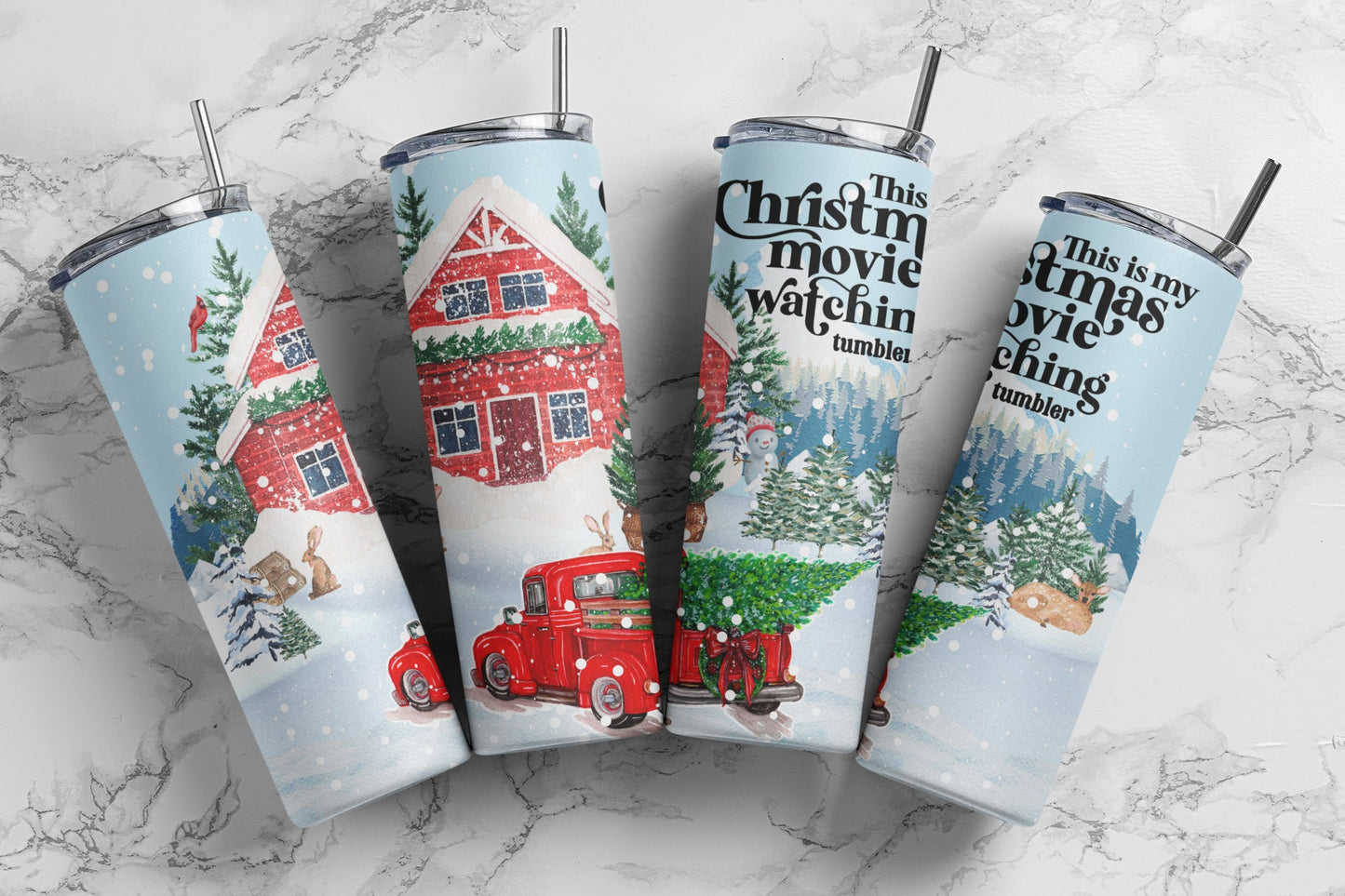 Tumbler | This is my Christmas movie watching tumbler | movies | girls or boys | Gift | BFF | special someone | Christmas