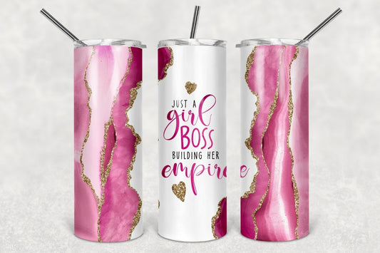 Tumbler | Just a girl boss building her empire| Hot Mess| Sarcasm | MOM | Gift | BFF | funny| Beautiful colors