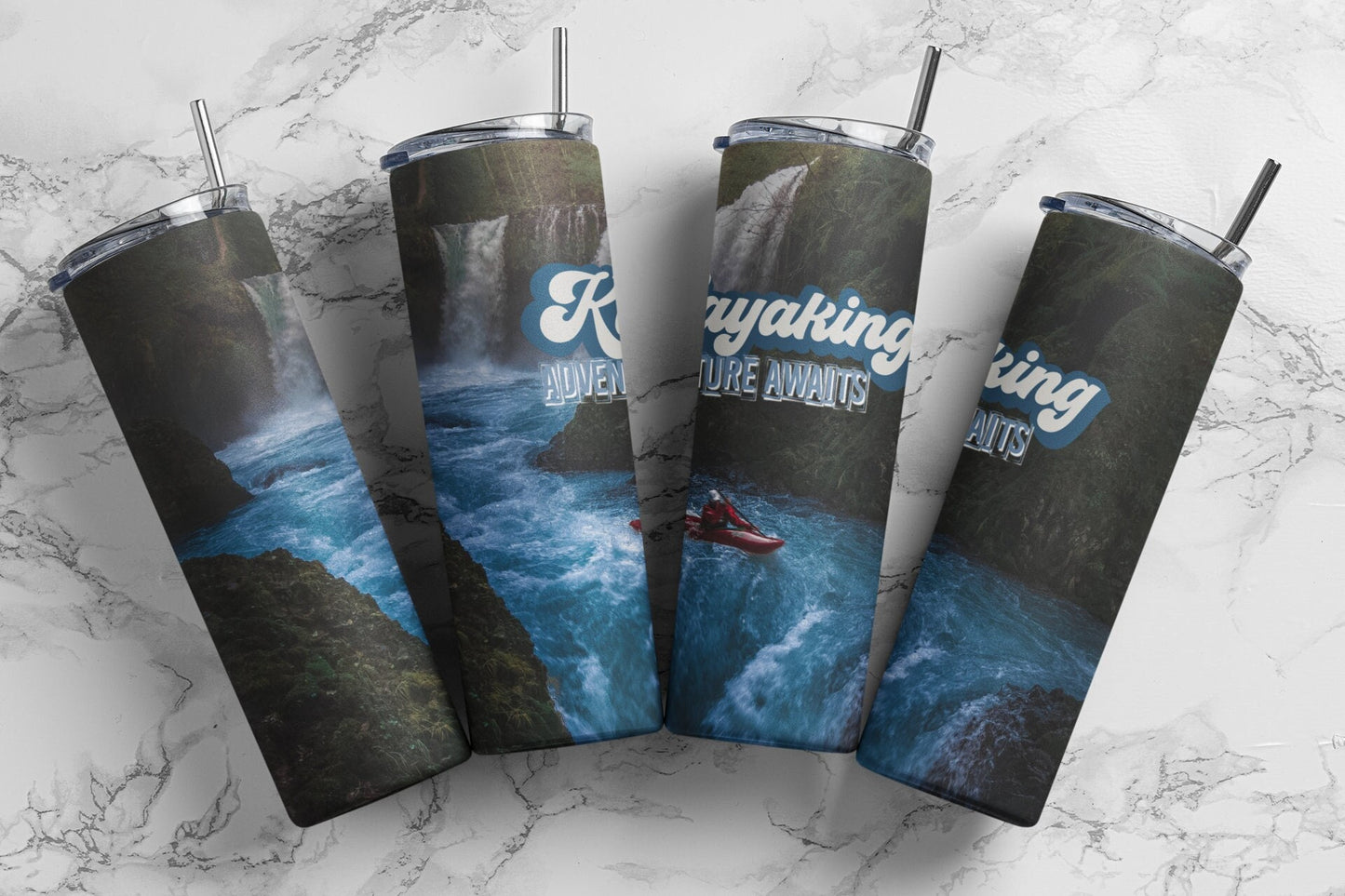 Tumbler | Kayaking 2 Adventure awaits | Sarcasm | | Bestie | Gift | BFF | Profanity| funny| camping