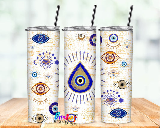 Tumbler | Evil eye | Sarcasm | MOM | Gift | BFF | funny| Beautiful colors