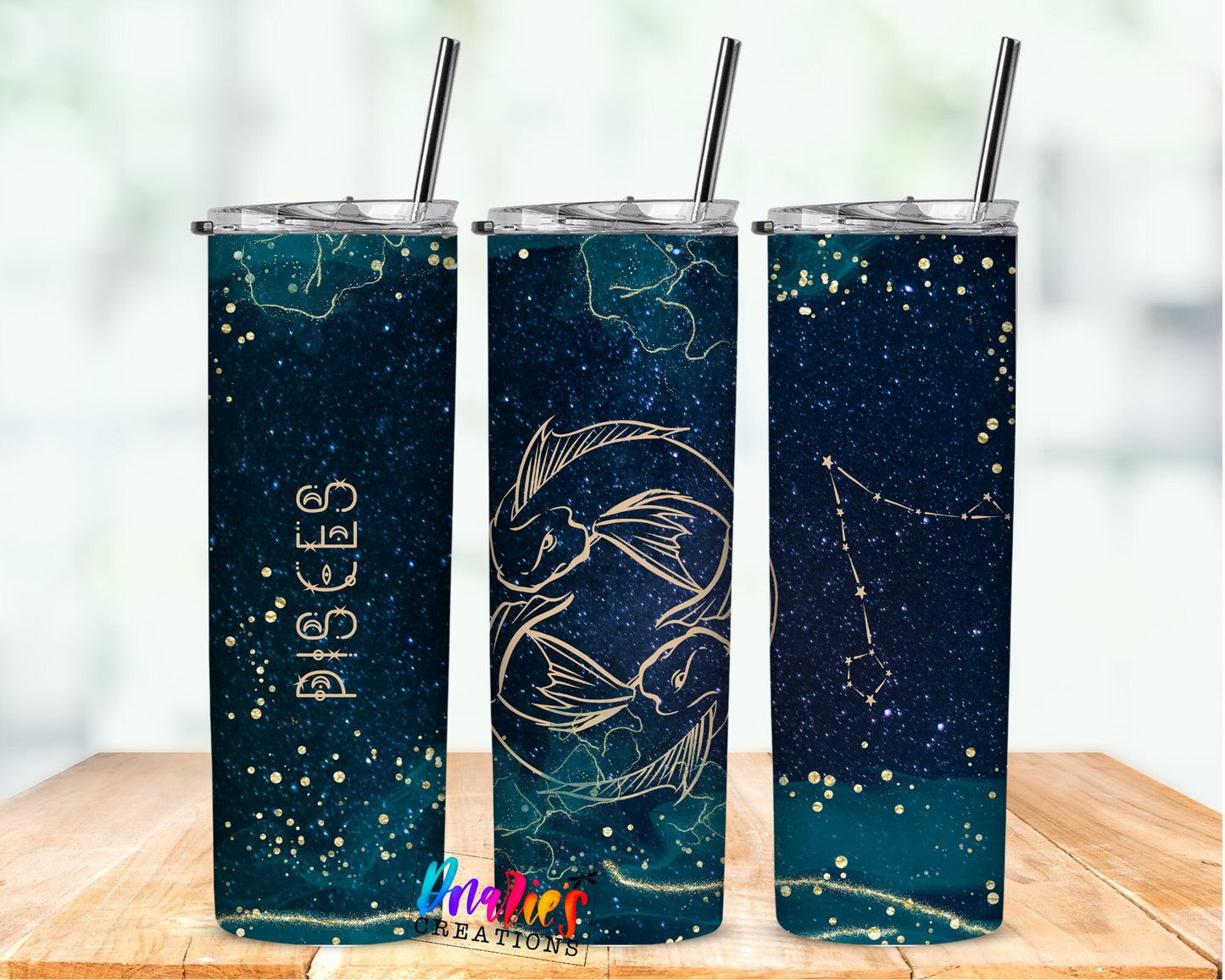 Tumbler | Pisces 1 | Celestial | Sarcasm | MOM | Gift | BFF | funny| Beautiful colors
