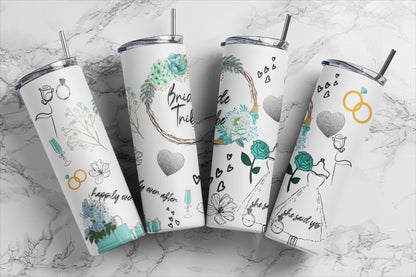 Tumbler | Bride tribe -Fun  | Bachelorette party |wedding | Bridal shower | BFF |best friends