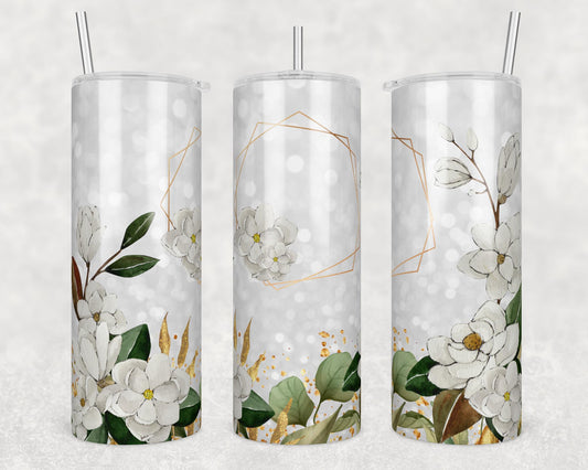 Tumbler | Magnolia Blank tumbler white  | Bachelorette party |wedding | Bridal shower | BFF |best friends