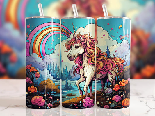 Tumbler | Unicorn tumbler 65| Fantasy | girls or boys | Gift | BFF | special someone
