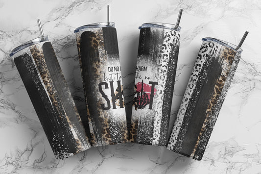 Tumbler |Do no HARM take NO shit! | Hot Mess| Sarcasm | Nurse | Gift | BFF | Profanity| funny| Dark