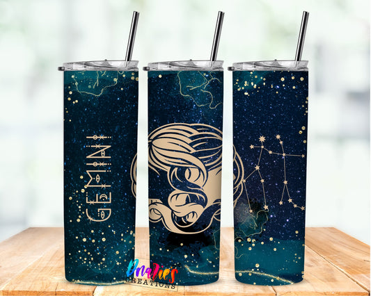 Tumbler | Gemini | Celestial | Sarcasm | MOM | Gift | BFF | funny| Beautiful colors