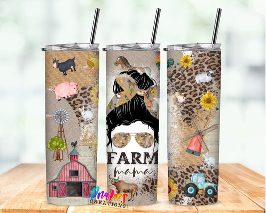 Tumbler | FARM4 | Farm Mama | Gift | Sarcasm| OSFA |Great Gift- Ladies-Cows| Men