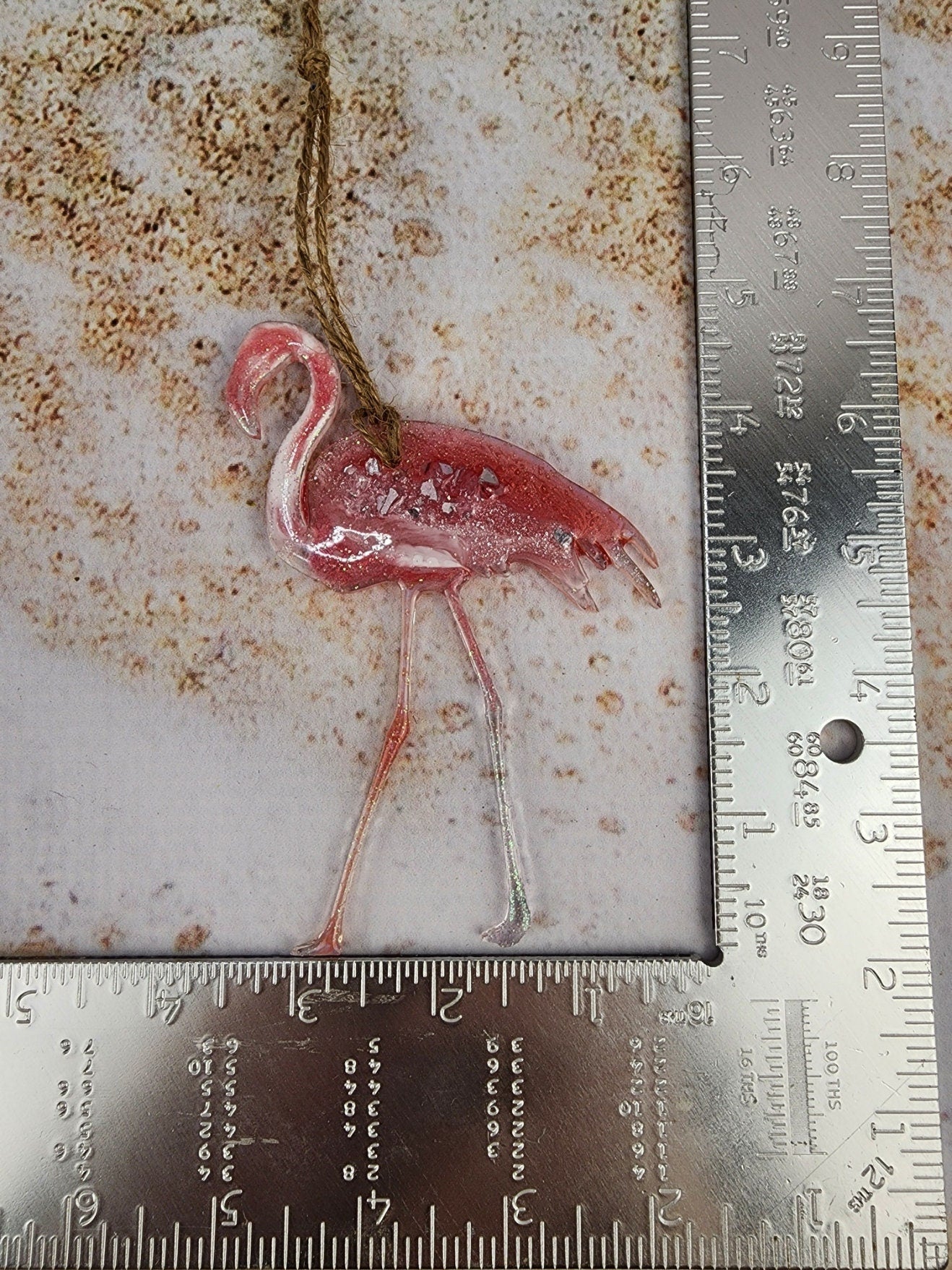Resin | Flamingo #4 | Resin art | Ocean lover | gift