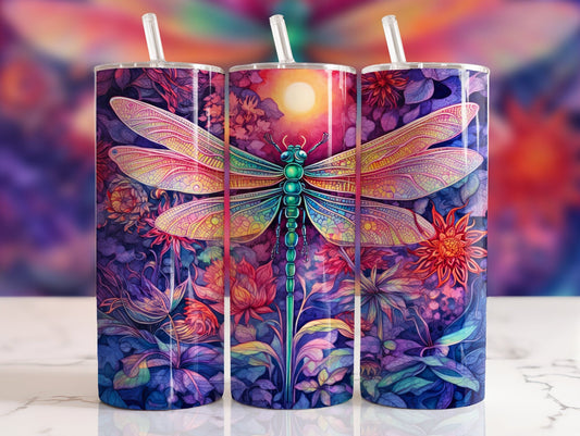 Tumbler | Dragonfly 5| Beautiful bright colors | MOM | Gift | BFF | funny| Beautiful colors| Angel