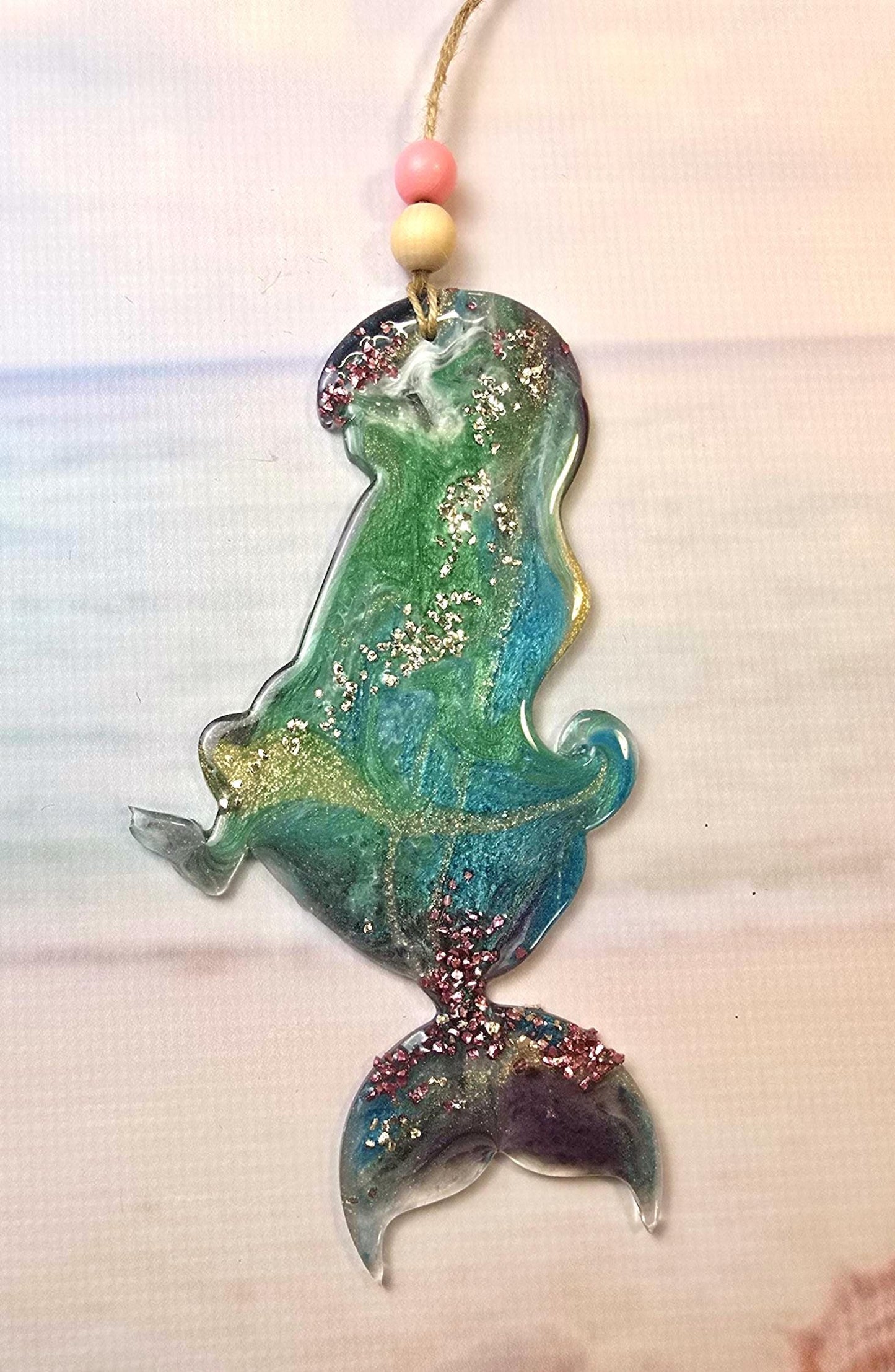 Resin | Sea and water animal 1022 | Ocean lover | gift| Ornament | Car Charm | Mermaid lover |Manatee |seal |Turtle | Whale| Crab|