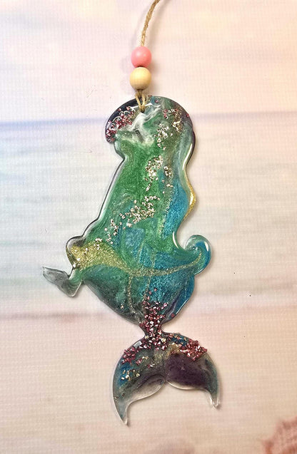 Resin | Sea and water animal 1022 | Ocean lover | gift| Ornament | Car Charm | Mermaid lover |Manatee |seal |Turtle | Whale| Crab|